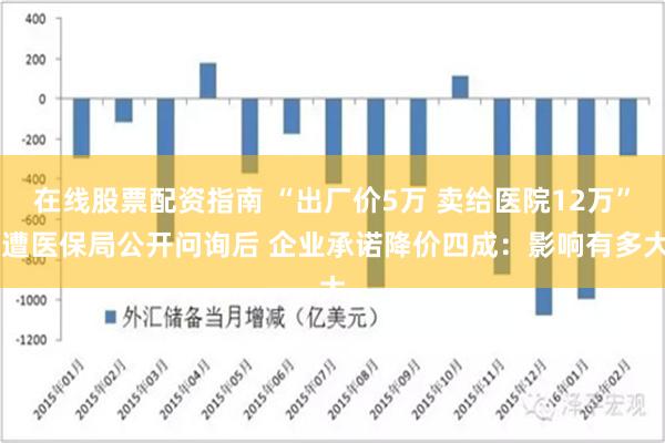 在线股票配资指南 “出厂价5万 卖给医院12万” 遭医保局公开问询后 企业承诺降价四成：影响有多大