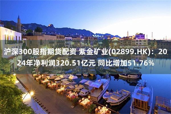 沪深300股指期货配资 紫金矿业(02899.HK)：2024年净利润320.51亿元 同比增加51.76%