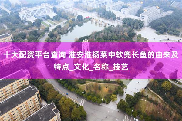 十大配资平台查询 淮安淮扬菜中软兜长鱼的由来及特点_文化_名称_技艺