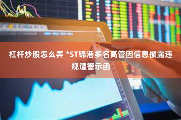 杠杆炒股怎么弄 *ST锦港多名高管因信息披露违规遭警示函