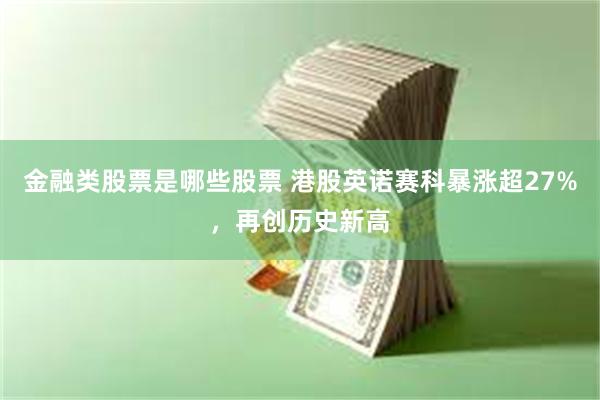 金融类股票是哪些股票 港股英诺赛科暴涨超27%，再创历史新高