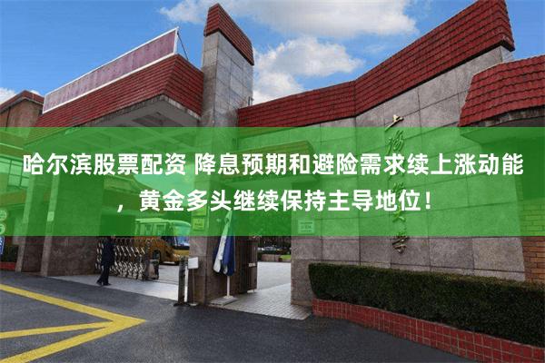 哈尔滨股票配资 降息预期和避险需求续上涨动能，黄金多头继续保持主导地位！