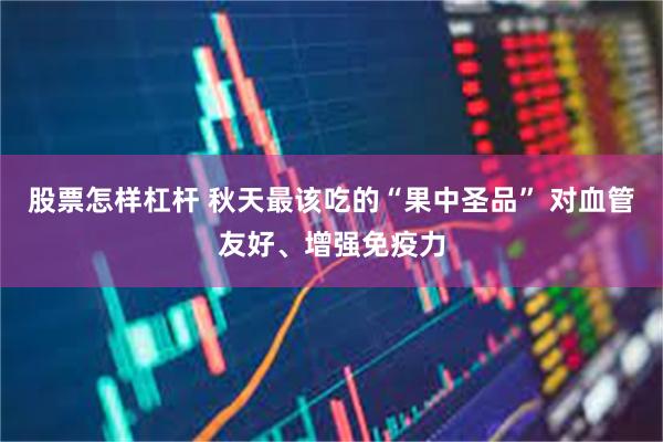 股票怎样杠杆 秋天最该吃的“果中圣品” 对血管友好、增强免疫力