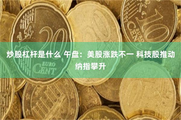 炒股杠杆是什么 午盘：美股涨跌不一 科技股推动纳指攀升
