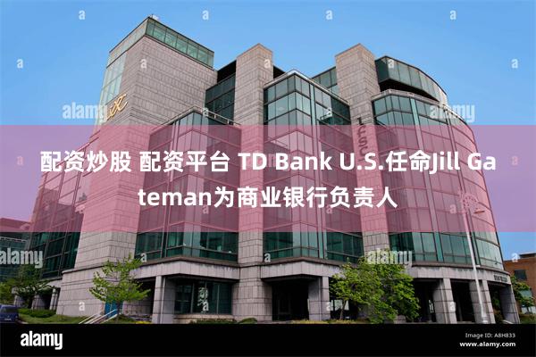 配资炒股 配资平台 TD Bank U.S.任命Jill Gateman为商业银行负责人