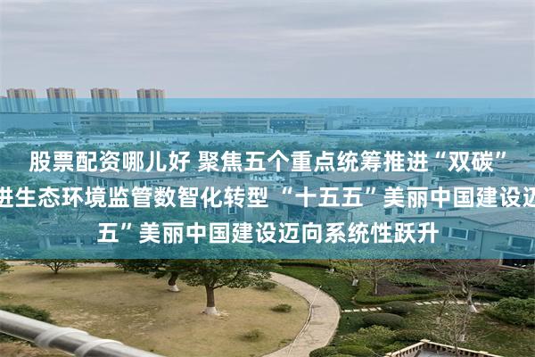 股票配资哪儿好 聚焦五个重点统筹推进“双碳”工作，大力推进生态环境监管数智化转型 “十五五”美丽中国建设迈向系统性跃升