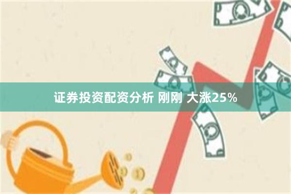 证券投资配资分析 刚刚 大涨25%