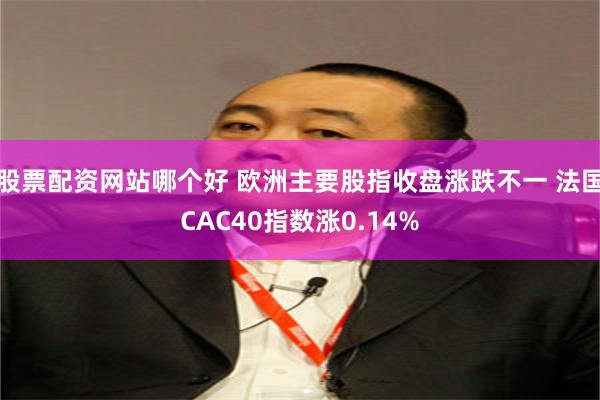 股票配资网站哪个好 欧洲主要股指收盘涨跌不一 法国CAC40指数涨0.14%
